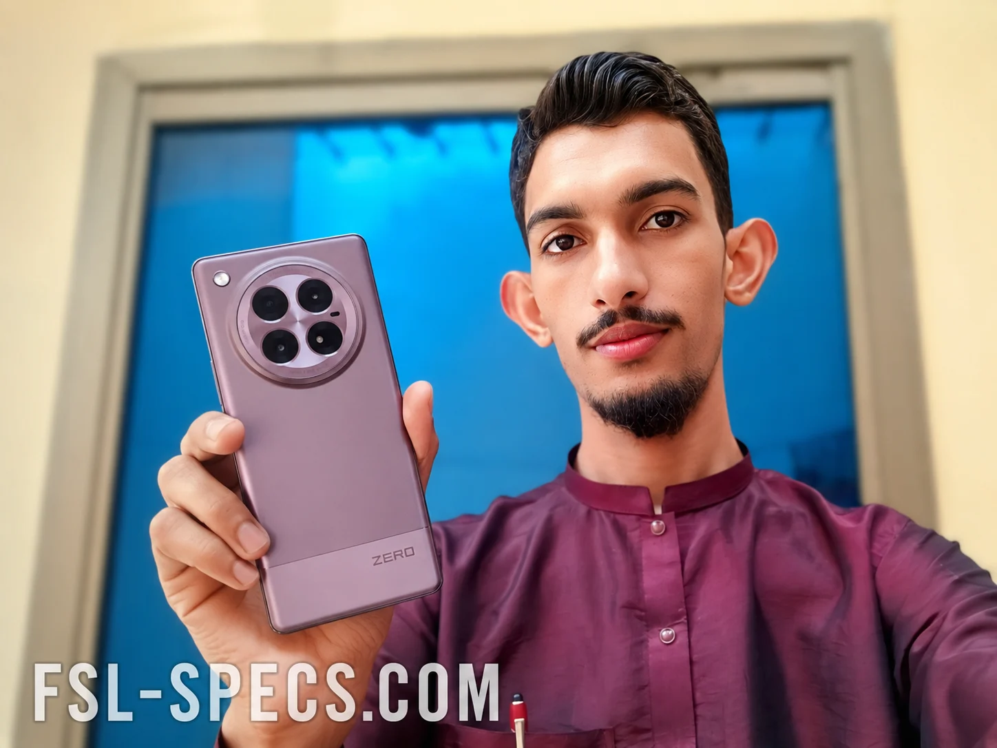 infinix zero 40 5g in hand