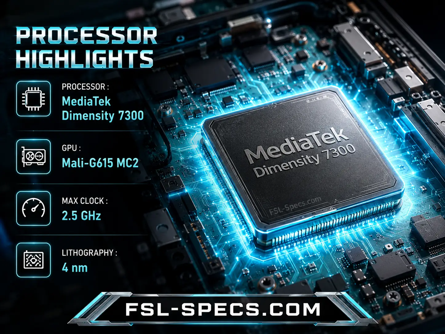 Tecno Pova 7 Pro processor FSL-Specs.com