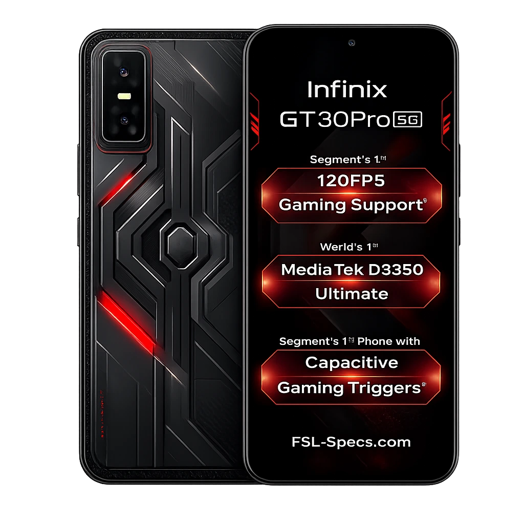 Infinix GT 30 Pro Full Specifications : Features and Advantages