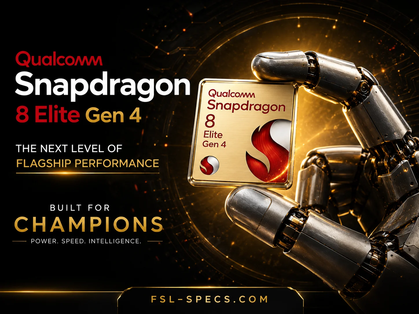 Snapdragon 8 Elite Gen 4 Full Specs, Benchmarks & AnTuTu Score FSL Specs Snapdragon 8 Elite Gen 4 Full Specs, Benchmarks & AnTuTu Score FSL Specs