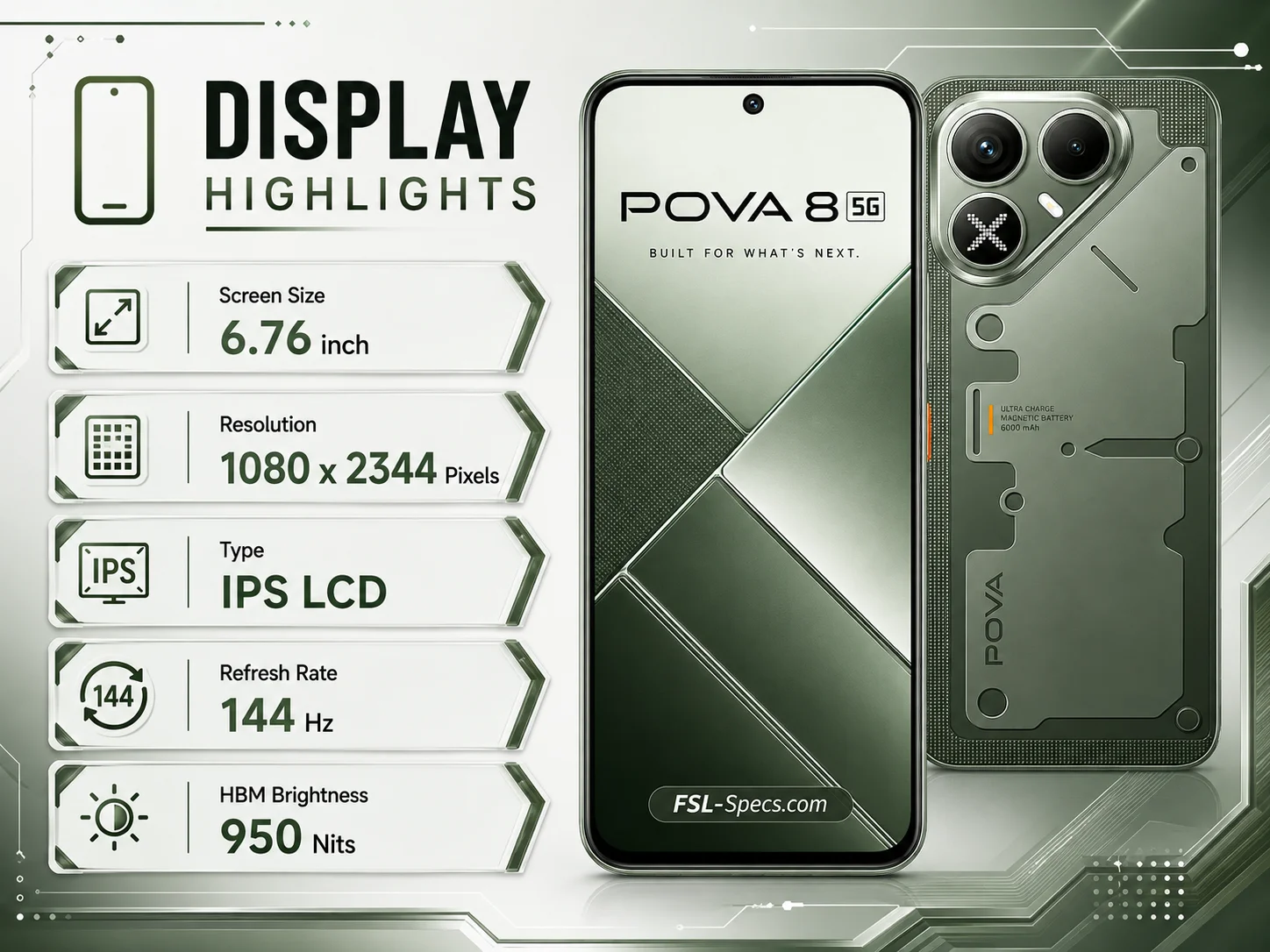 Tecno Pova 8