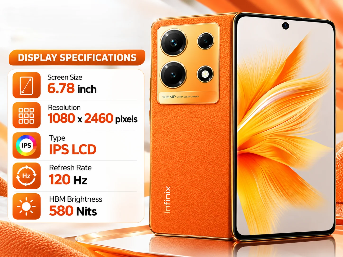 Infinix Note 30 4G display